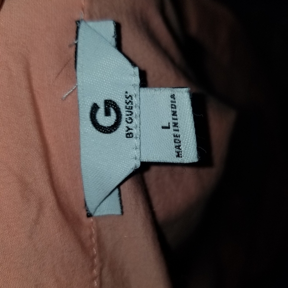 G by Guess Wrap Top in Peach Color - Picture 5 of 6